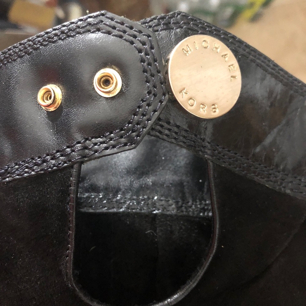 Michael Kors Suede Slouch boots - Picture 15 of 15